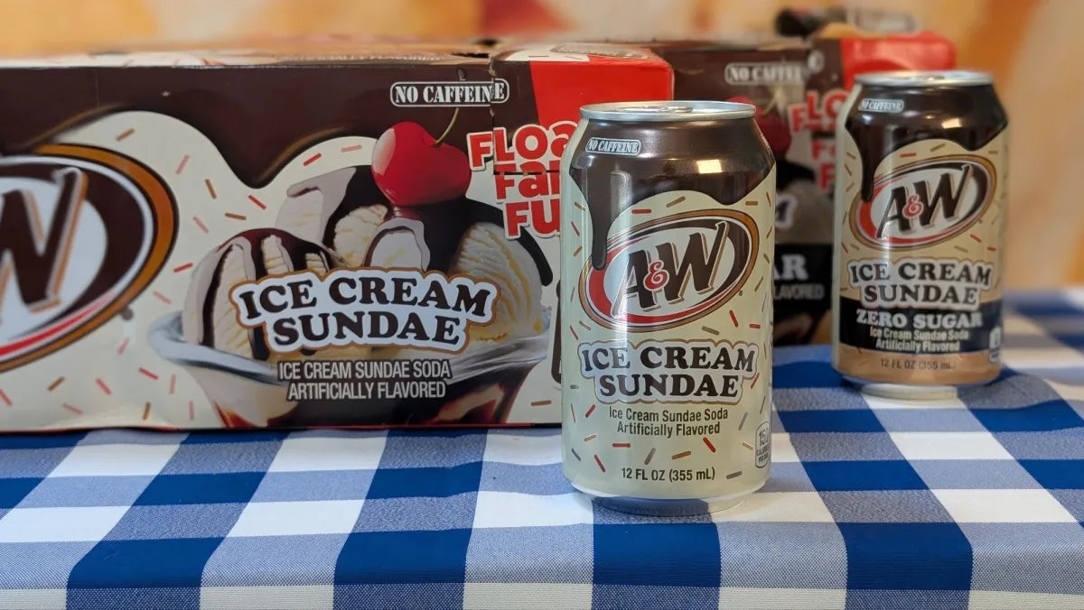 A&W Ice Cream Sundae 355ml 12Pk