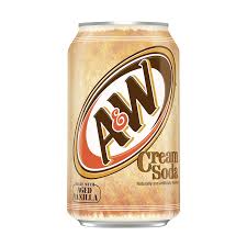 A&W Cream Soda 355ml can