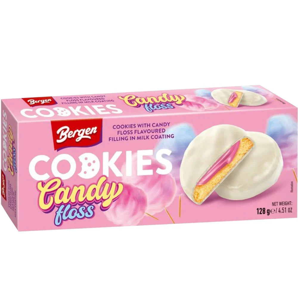Bergen Obsession Red  Candy Floss Cookies 128gm