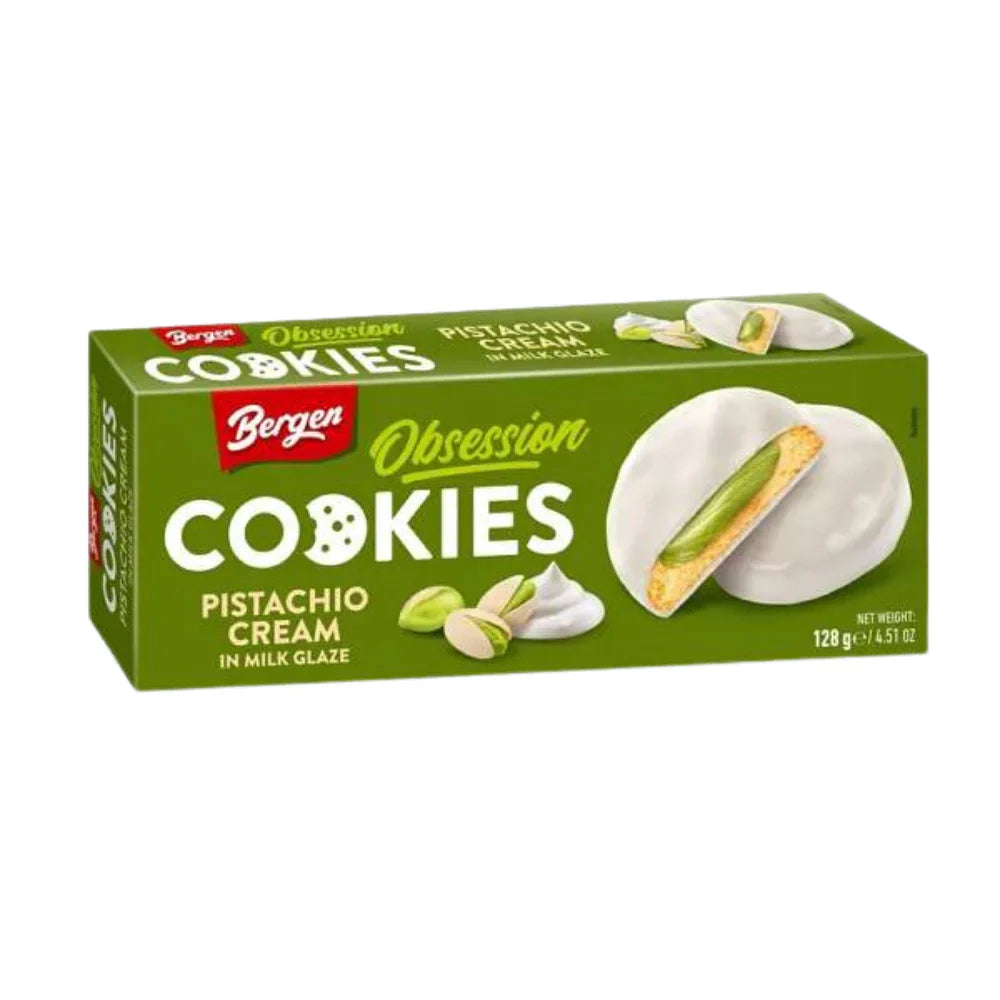 Bergen Obsession Pistachio Cream Cookies 128gm