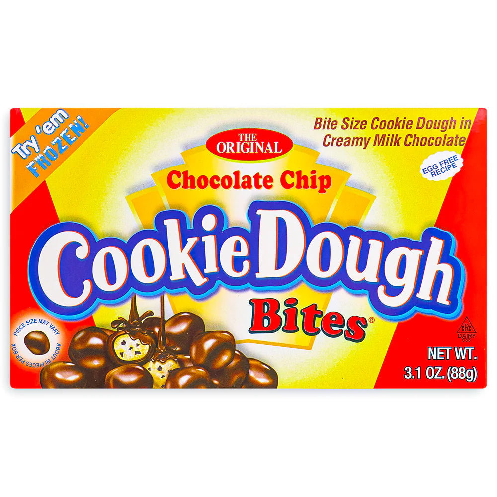 Cookie Dough Bites Choc Chip Theatre Box 88gm