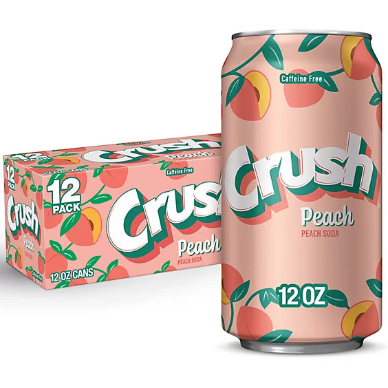 Crush Peach 355ml 12Pk