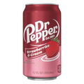 Dr Pepper Strawberries Cream 355ml Can