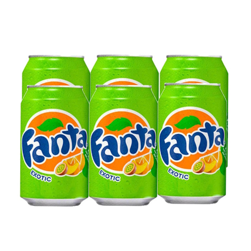 Fanta Exotic Can 330ml 6Pk