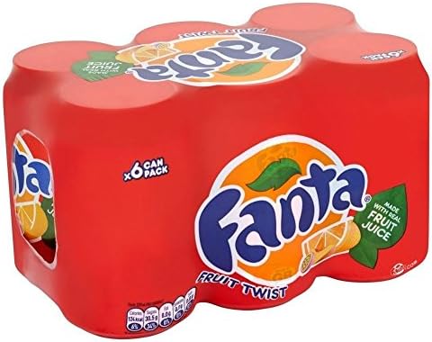 Fanta Fruit Twist 330ml Can 6Pk