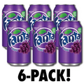 Fanta Grape 355ml 6Pk Can