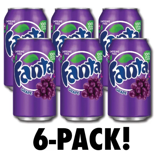 Fanta Grape 355ml 6Pk Can