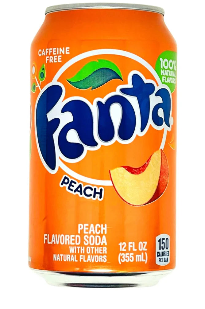 Fanta 355ml Peach Can