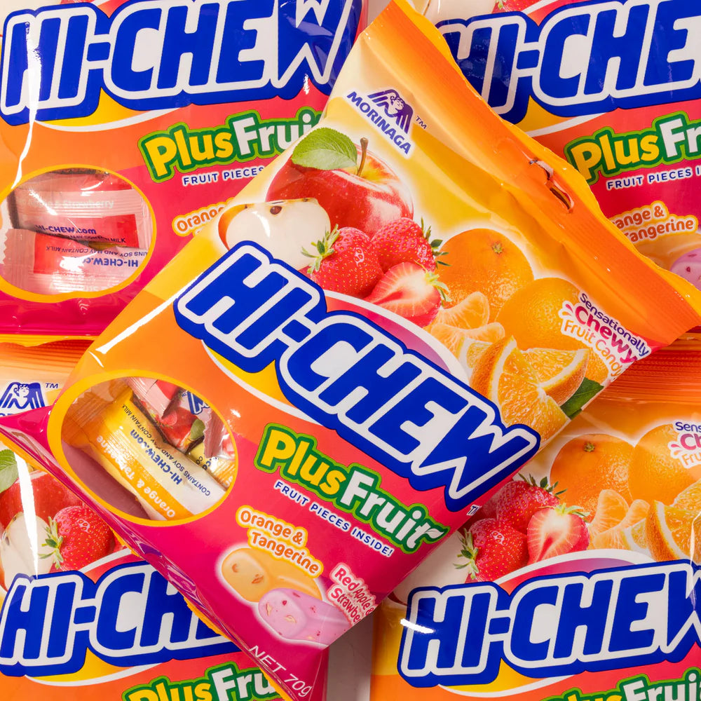 Hi Chew Plus Fruit Pez Pag 80gm