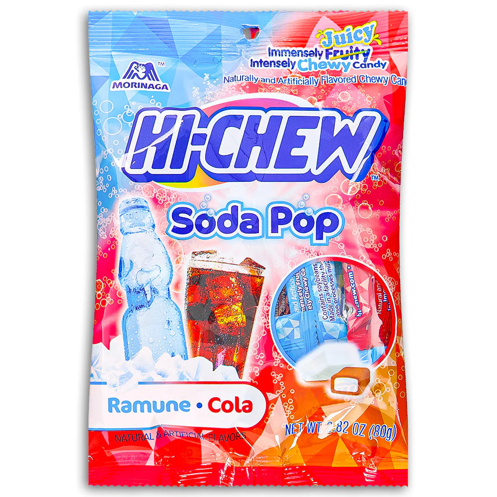 Hi Chew Soda Pop Pez Bag 80gm
