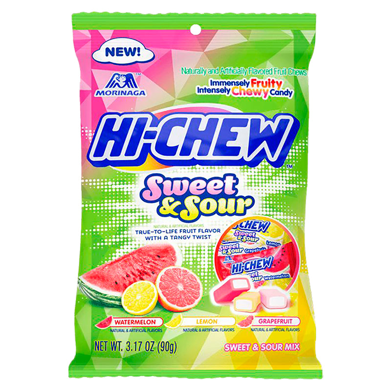 Hi Chew Sweet & Sour Pez Bag 90gm