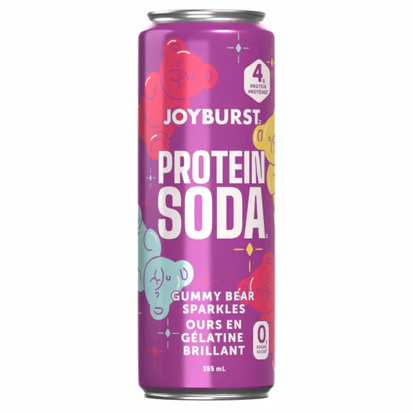 Joyburst Protein Soda Gummy Bears Sparkles 355ml