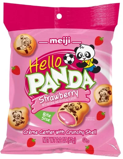 Meiji Hello Panda Strawberry 62gm