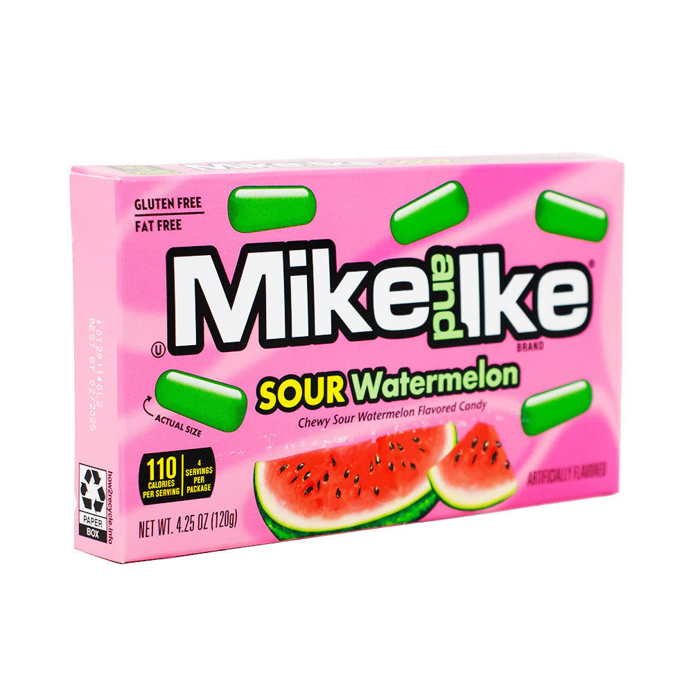 Mike & Ike Theatre Box  Watermelon Sour 120gm
