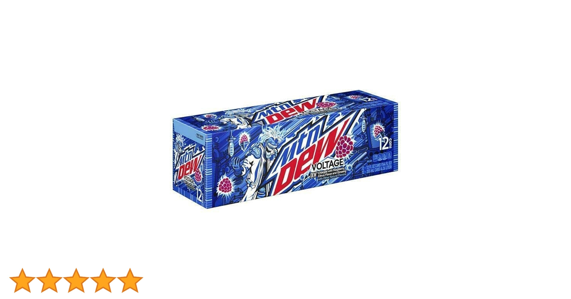 Mountain Dew Voltage 355ml 12Pk