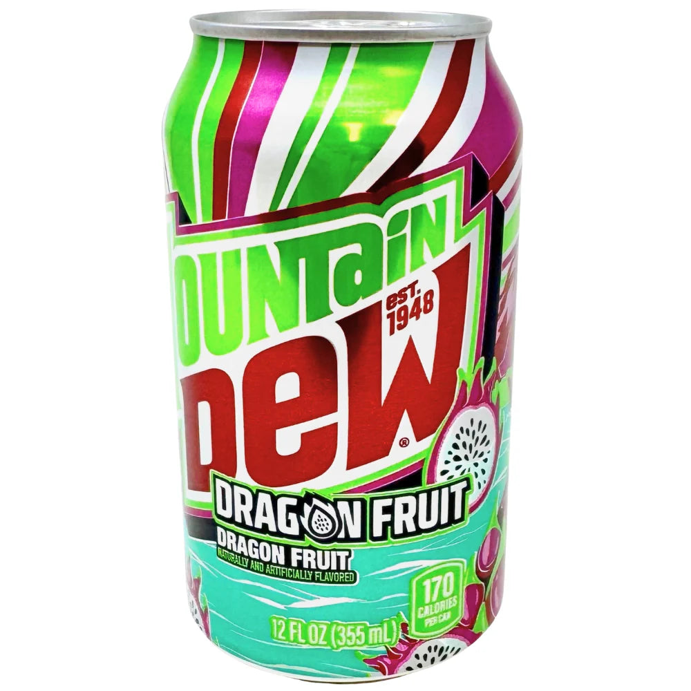 Mountain Dew Dragonfruit 355ml Can