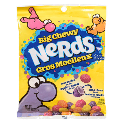 Nerds Big Chewy Pez Bag 170gm