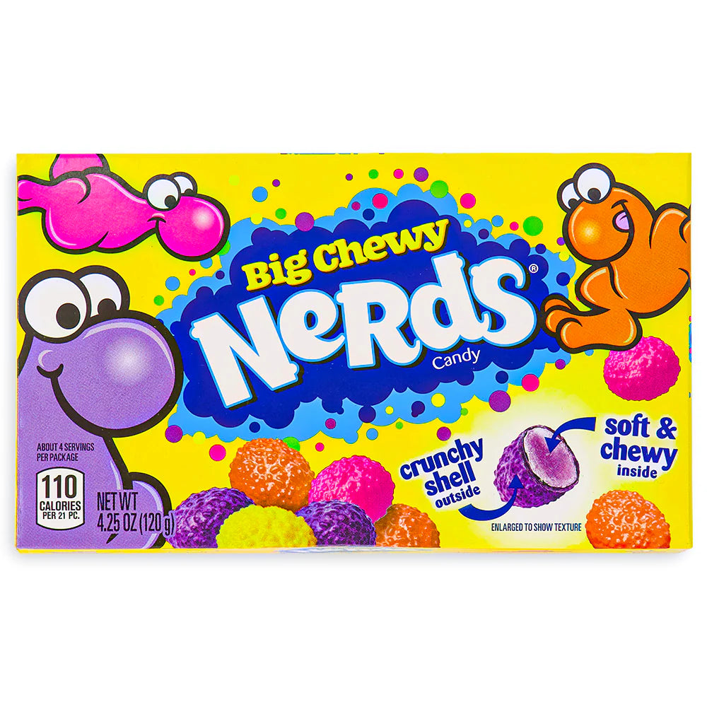 Nerds Big Chewy Theatre Box 120gm