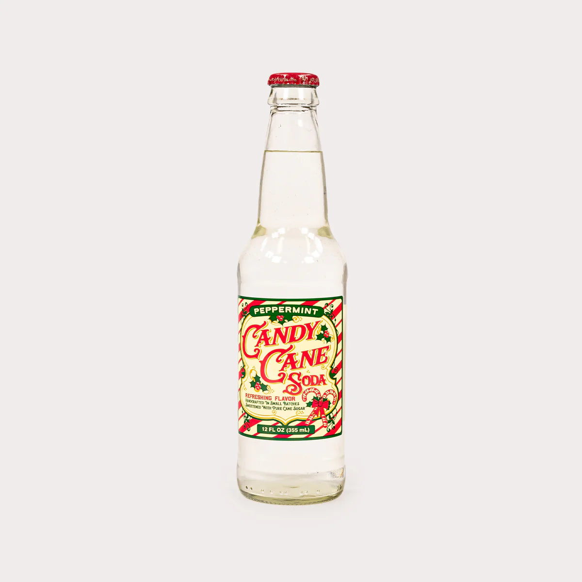Peppermint Candy Cane Soda 355ml Btl