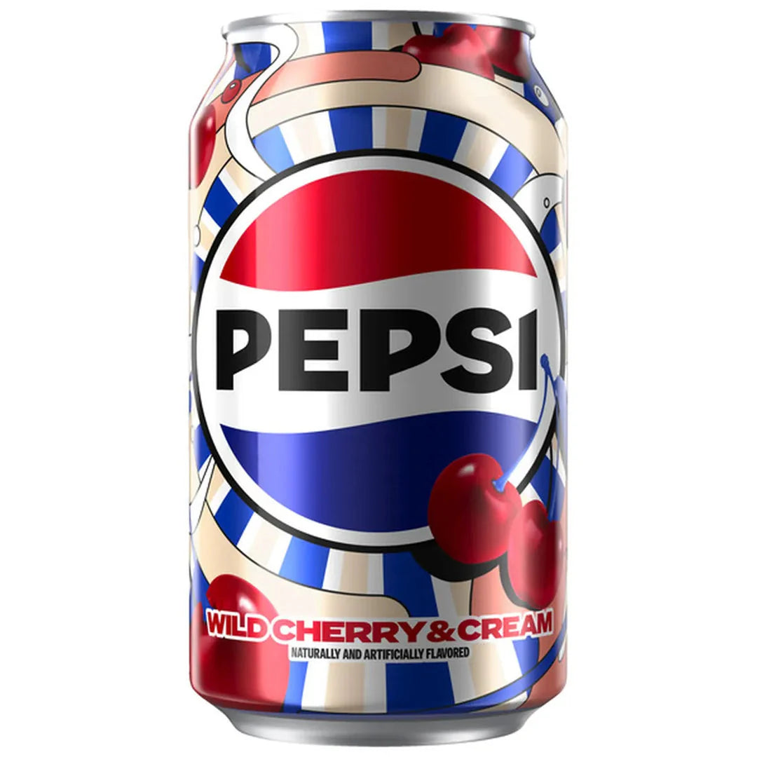 Pepsi Wild Cherry Cream 355ml can