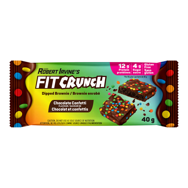 Robert Irvine's Fit Crunch Choc Brownie 40gm