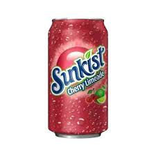 Sunkist Cherry Lemonade 355ml Can