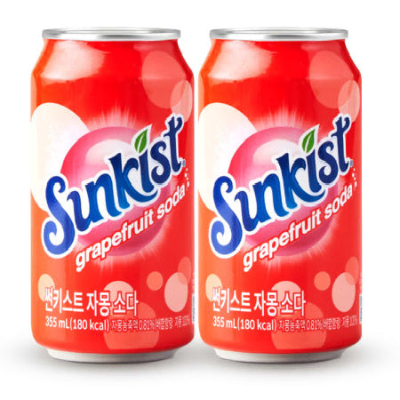 Sunkist Garpefruit Soda 6Pk 355ml