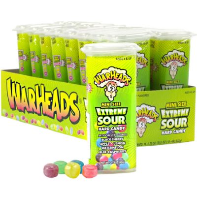 Warheads Extreme Sour Hard Candy Minis 49g