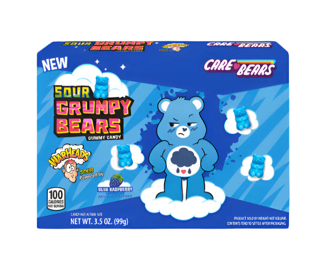 Warheads Theatre Box Sour Grumpy Bears 99gm