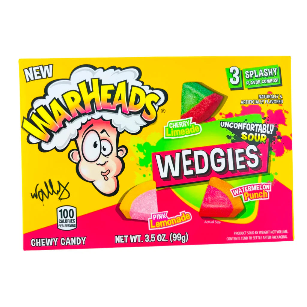 Warheads Theatre Box Wedgies 99gm